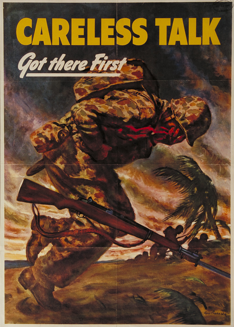 Illustration for article titled The Best Operations Security Propaganda Posters From World War II